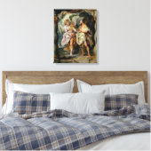 Toile Le Prophète Elijah et l'Ange (Insitu(Chambre))