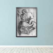 Toile Le prophète Jérémie (Insitu (Plancher de Bois))