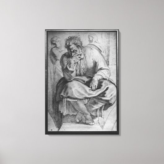 Toile Le prophète Jérémie (Recto)