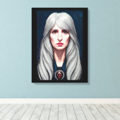 Toile Le Protector Elder Witch Art Imaginaire peinture (Insitu (Plancher de Bois))