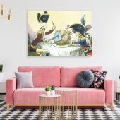 Toile Le Pudding de Plum en danger, 1805 (Insitu(Salon))