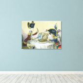 Toile Le Pudding de Plum en danger, 1805 (Insitu (Plancher de Bois))