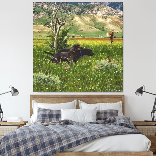 Toile Le Pudelpointer (Insitu(Chambre))