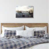 Toile Le puerto/O Porto/The port (Insitu(Chambre))