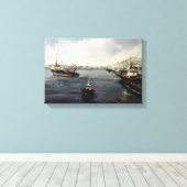 Toile Le puerto/O Porto/The port (Insitu (Plancher de Bois))