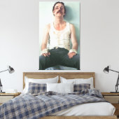 Toile Le Pugiliste 1976 (Insitu(Chambre))