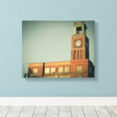 Toile Le quartier de Ravenswood à Chicago (Insitu (Plancher de Bois))