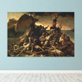 Toile Le radeau de la Méduse (J.L.T.GÉRICAULT) (Insitu (Plancher de Bois))