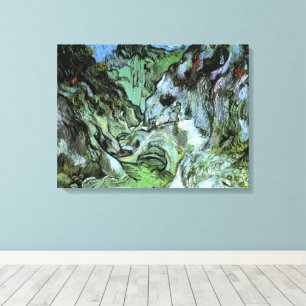 Toile Le ravin des Peiroulets par Vincent van Gogh