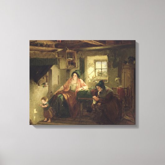Toile Le rayon de soleil, 1857 (Recto)