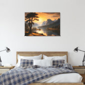 Toile Le Refuge de Sérénité (image agrandie) (Insitu(Chambre))