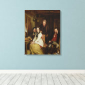 Toile Le refus du "Duncan" de Burn (Insitu (Plancher de Bois))