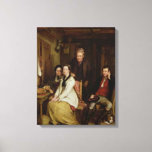 Toile Le refus du "Duncan" de Burn (Recto)