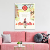 Toile Le renard et le raisin (Insitu(Salon))