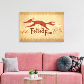 Toile Le renard feutré (Insitu(Salon))
