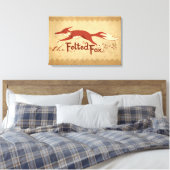Toile Le renard feutré (Insitu(Chambre))