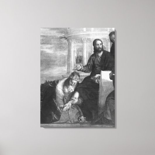 Toile Le Repas à la Maison de Simon le Pharisien (Recto)