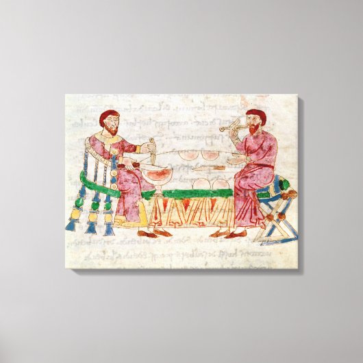 Toile Le repas, de "De Universo" (Recto)