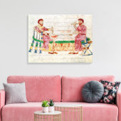 Toile Le repas, de "De Universo" (Insitu(Salon))