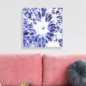 Toile Le réseau neuronal (Insitu(Salon))