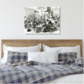 Toile Le Restaurant des pieds mouillés (Insitu(Chambre))