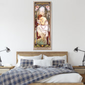 Toile Le reste de la nuit par Alphonse Mucha (Insitu(Chambre))