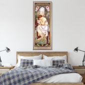 Toile Le reste de la nuit par Alphonse Mucha (Insitu(Chambre))