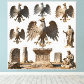 Toile Le Retable de l'Aigle Souverain (Insitu (Plancher de Bois))