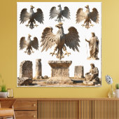 Toile Le Retable de l'Aigle Souverain (Insitu(Salon))