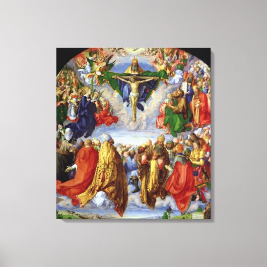 Toile Le Retable Landauer, Toussaint, 1511 (Recto)