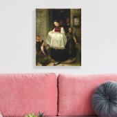 Toile Le retour du baptême (Insitu(Salon))