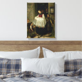 Toile Le retour du baptême (Insitu(Chambre))