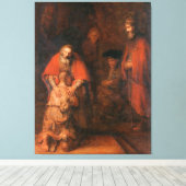Toile Le retour du fils prodigue Rembrandt (Insitu (Plancher de Bois))