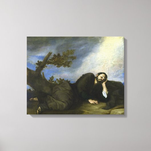 Toile Le rêve de Jacob par José de Ribera (Recto)