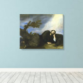 Toile Le rêve de Jacob par José de Ribera (Insitu (Plancher de Bois))