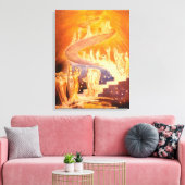 Toile Le rêve de Jacob par William Blake (Insitu(Salon))