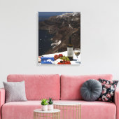 Toile Le rêve de Santorin (Insitu(Salon))