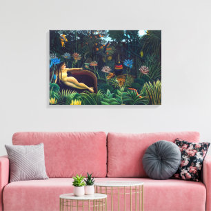 Toile Le Rêve Henri Rousseau
