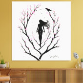 Toile Le rêve Sakura (Insitu(Salon))