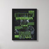 Toile Le Riddler - Démasquer La Vérité (Recto)