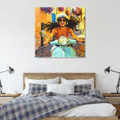 Toile  “Le rire du vent” (Rire du Vent) (Insitu(Chambre))