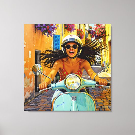 Toile  “Le rire du vent” (Rire du Vent) (Recto)