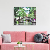 Toile Le Riverwalk de San Antonio (Insitu(Salon))