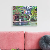 Toile Le Riverwalk de San Antonio (Insitu(Salon))