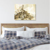 Toile Le Rocher de Quang-Yin (Insitu(Chambre))