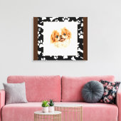Toile Le Roi Cavalier Charles Spaniel Canvas Wall Art (Insitu(Salon))
