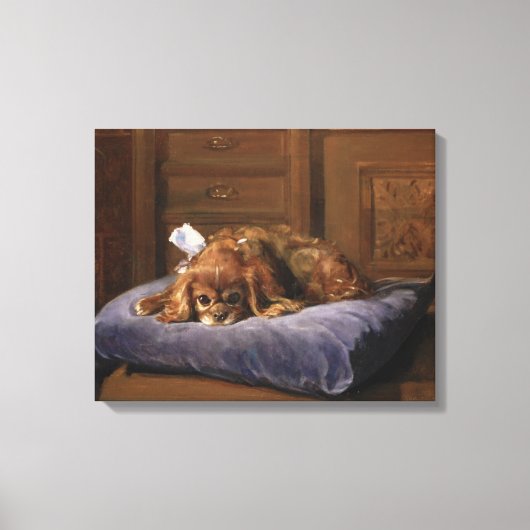Toile Le roi Charles Spaniel (Recto)
