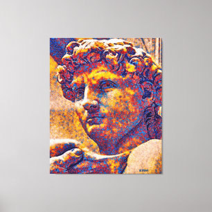 Toile Le Roi David Et Dieu