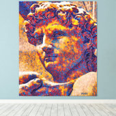 Toile Le Roi David Et Dieu (Insitu (Plancher de Bois))