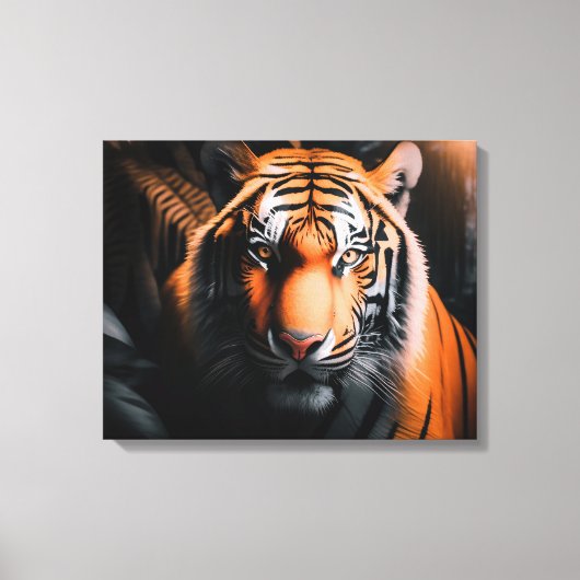 Toile Le Roi de la Jungle - Tigre (Recto)